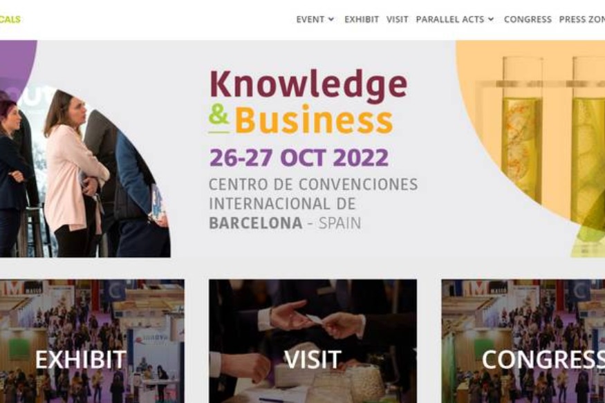 Le salon Nutraceuticals Europe - Summit & Expo reporté en juin 2022