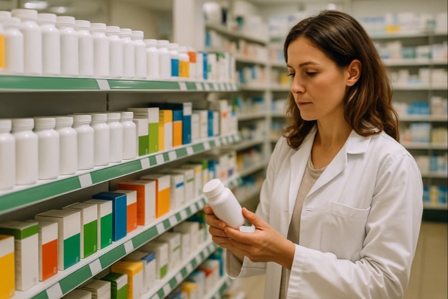 Le marché français de la nutraceutique en officine a progressé de +4% le mois dernier.